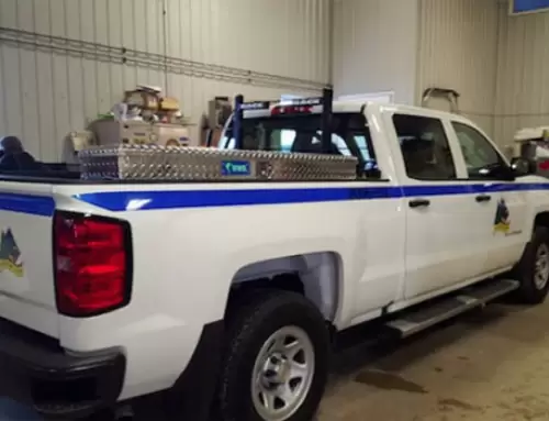 Custom Graphics on Pick Up Truck